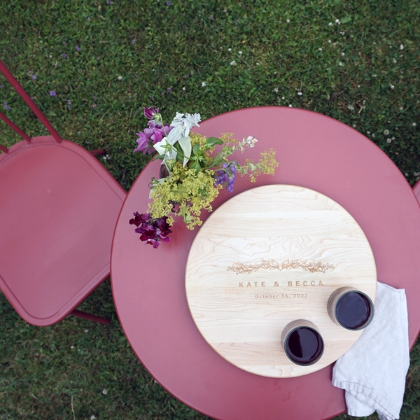 14" Round maple Lazy Susan.... from ASI 63017 J K Adams