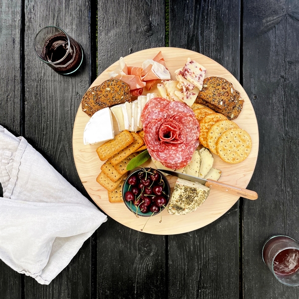 14" Round maple Lazy Susan.... from ASI 63017 J K Adams