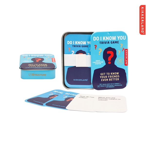 Kikkerland Do I Know You Trivia Game... from ASI 62820 International Merch Concepts / IMC