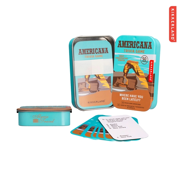 Kikkerland Americana Trivia Game... from ASI 62820 International Merch Concepts / IMC