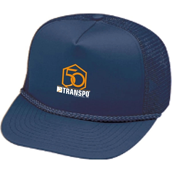 100% cotton twill five paneled cap with buckram backing and adjustable... from ASI 39820 Opusline (Benmex) / Opus Line