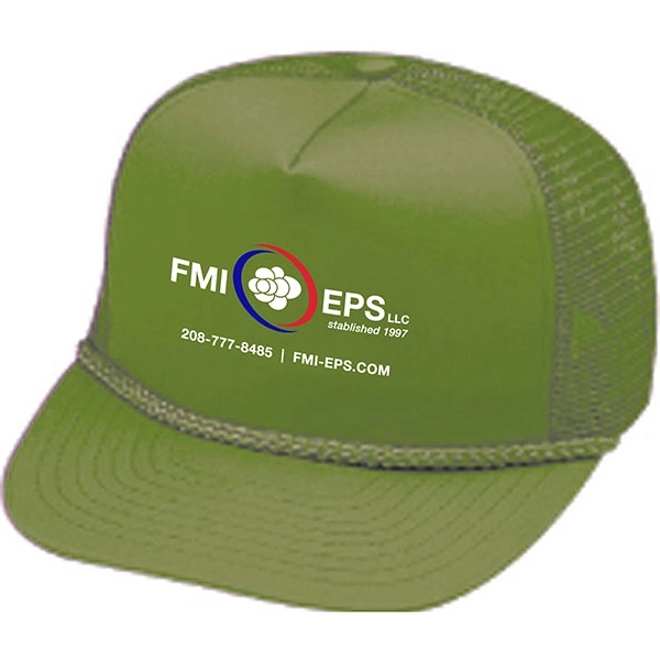 100% cotton twill five paneled cap with buckram backing and adjustable... from ASI 39820 Opusline (Benmex) / Opus Line