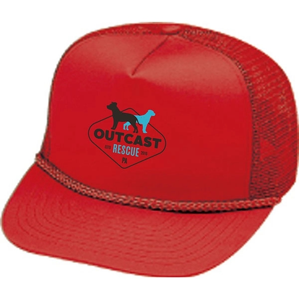 100% cotton twill five paneled cap with buckram backing and adjustable... from ASI 39820 Opusline (Benmex) / Opus Line