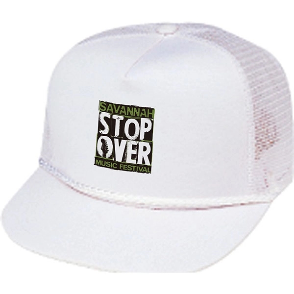 100% cotton twill five paneled cap with buckram backing and adjustable... from ASI 39820 Opusline (Benmex) / Opus Line