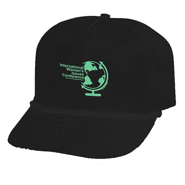 100% cotton twill five paneled Poplin golf cap in assorted colors.... from ASI 39820 Opusline (Benmex) / Opus Line