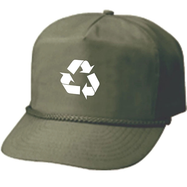 100% cotton twill five paneled Poplin golf cap in assorted colors.... from ASI 39820 Opusline (Benmex) / Opus Line