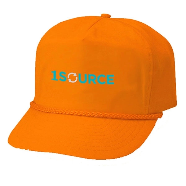 100% cotton twill five paneled Poplin golf cap in assorted colors.... from ASI 39820 Opusline (Benmex) / Opus Line