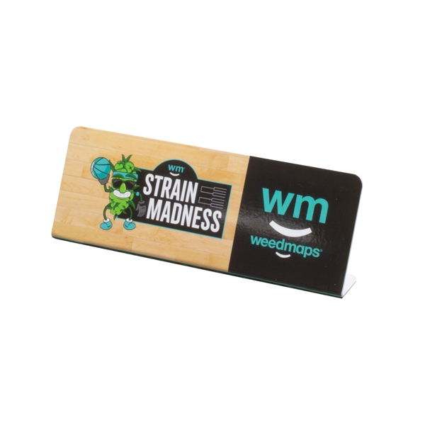 7"W x 2.5"H full color plastic counter display sign.... from ASI 90807 Tekweld