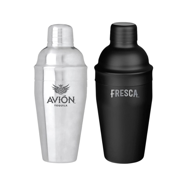 18 oz. Stainless steel cocktail shaker plus free 1 color silkscreen... from ASI 37218 Athena Promo (tm)