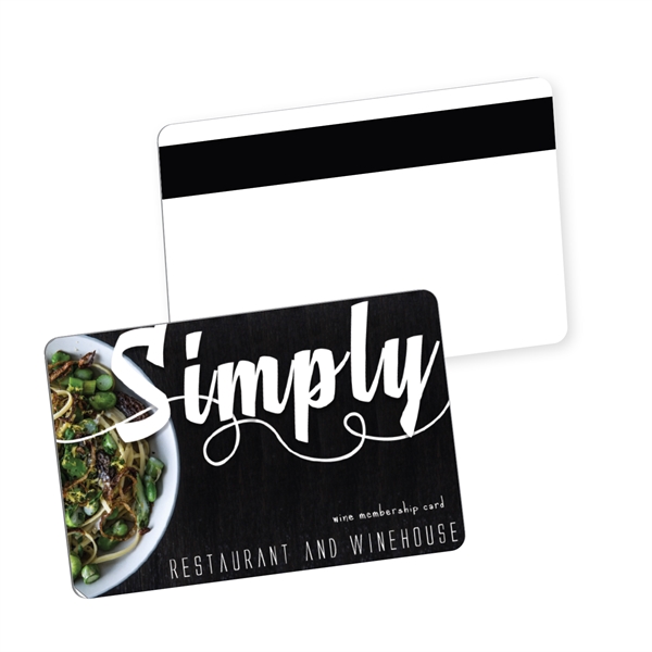 Custom plastic cards with encoded magstripe to allow for card swiping.... from ASI 62088 IDProductsource