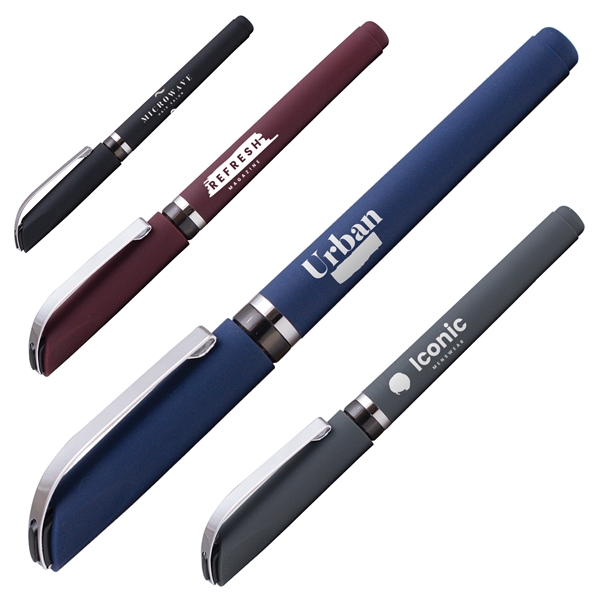 Plastic cap-off style get pen with pocket clip.... from ASI 62088 IDProductsource