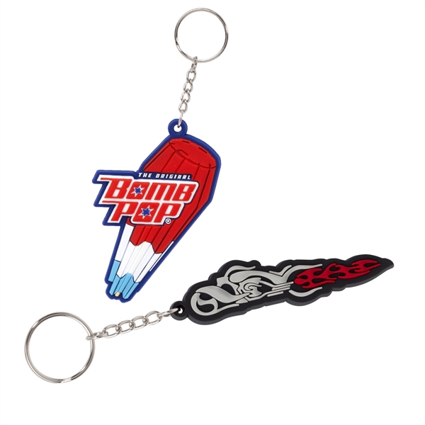 Custom PVC Key Tags made to order, cut to your very... from ASI 62088 IDProductsource