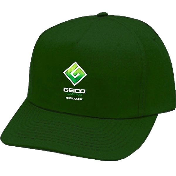 100% cotton twill five paneled adjustable cap in assorted colors.... from ASI 39820 Opusline (Benmex) / Opus Line