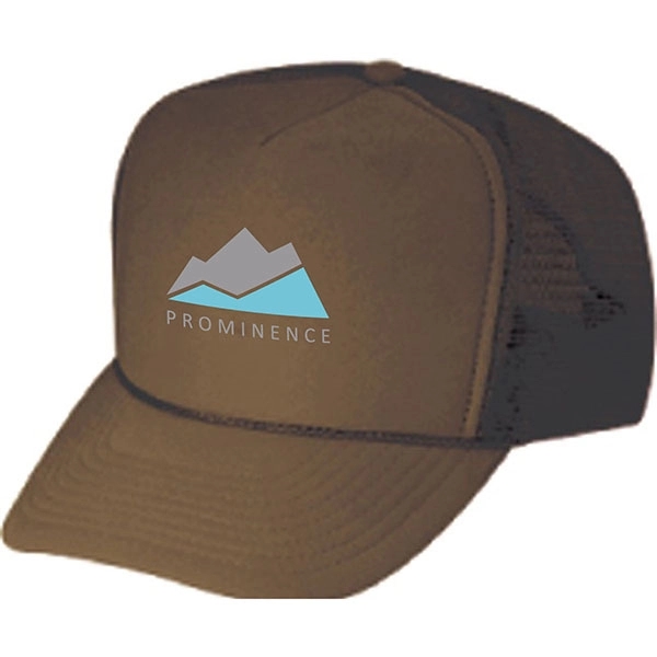 100% polyester foam and mesh back ball cap with adjustable plastic... from ASI 39820 Opusline (Benmex) / Opus Line