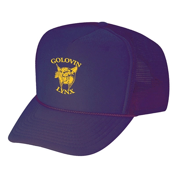 100% polyester foam and mesh back ball cap with adjustable plastic... from ASI 39820 Opusline (Benmex) / Opus Line