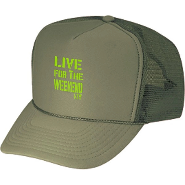 100% polyester foam and mesh back ball cap with adjustable plastic... from ASI 39820 Opusline (Benmex) / Opus Line