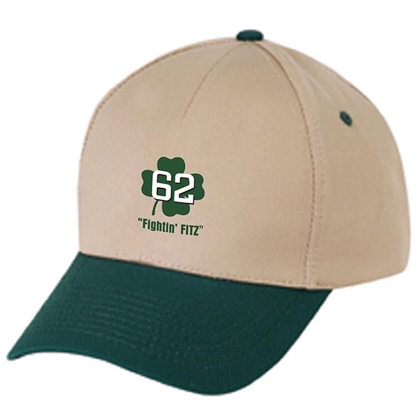 100% cotton twill five panel ball cap with low crown construction,... from ASI 39820 Opusline (Benmex) / Opus Line