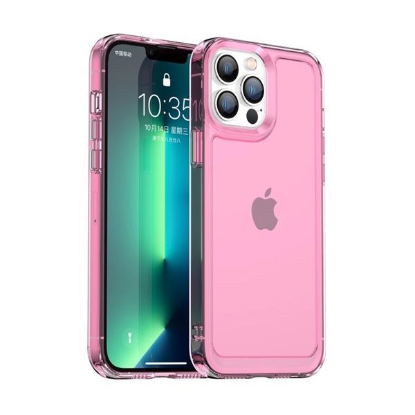 Colorful TPU + acrylic mobile phone case plus 1 color silkscreen... from ASI 37218 Athena Promo (tm)