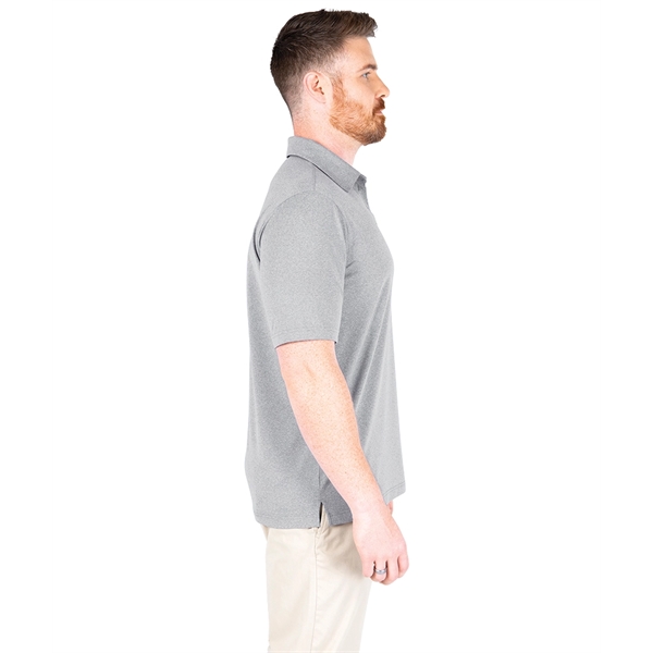 Made with Repreve® recycled polyester, our Men's Heathered Eco-Logic Stretch Polo... from ASI 44620 Charles River Apparel