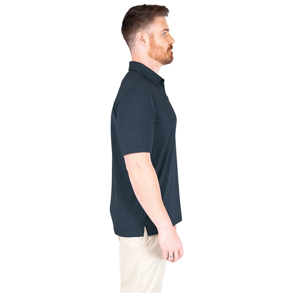 Made with Repreve® recycled polyester, our Men's Heathered Eco-Logic Stretch Polo... from ASI 44620 Charles River Apparel