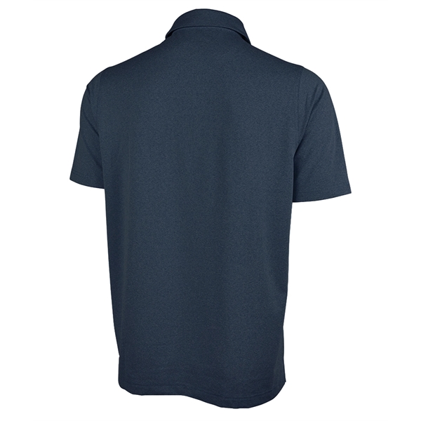 Made with Repreve® recycled polyester, our Men's Heathered Eco-Logic Stretch Polo... from ASI 44620 Charles River Apparel