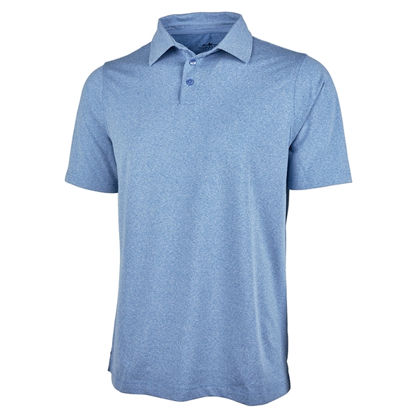 Made with Repreve® recycled polyester, our Men's Heathered Eco-Logic Stretch Polo... from ASI 44620 Charles River Apparel
