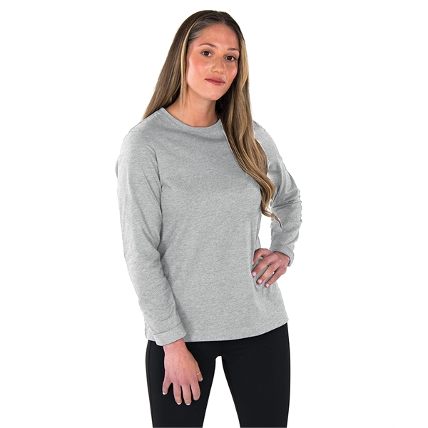 The Women's Comfort-Core Crew provides comfort in style. A durable design... from ASI 44620 Charles River Apparel