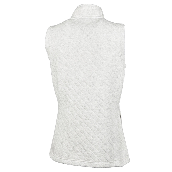 Made from quilted sweatshirt fleece, our Women's Franconia Quilted Vest provides... from ASI 44620 Charles River Apparel