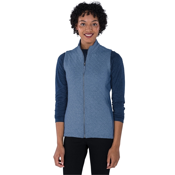 Made from quilted sweatshirt fleece, our Women's Franconia Quilted Vest provides... from ASI 44620 Charles River Apparel