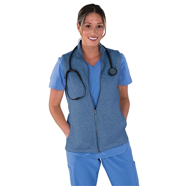 Made from quilted sweatshirt fleece, our Women's Franconia Quilted Vest provides... from ASI 44620 Charles River Apparel