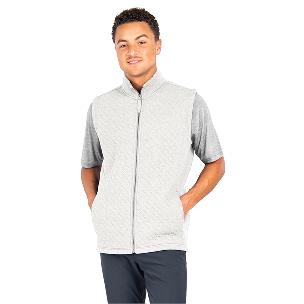 Made from quilted sweatshirt fleece, our Men's Franconia Quilted Vest provides... from ASI 44620 Charles River Apparel