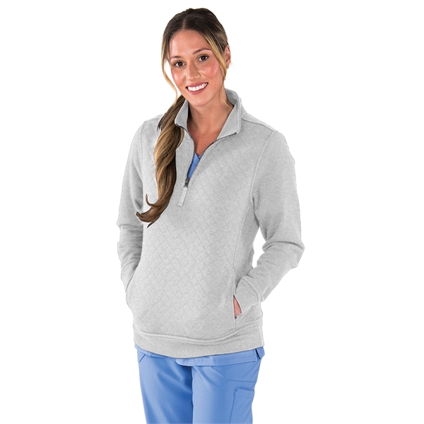 Our Women's Franconia Pullover has modern, stylish quilting and comes in... from ASI 44620 Charles River Apparel