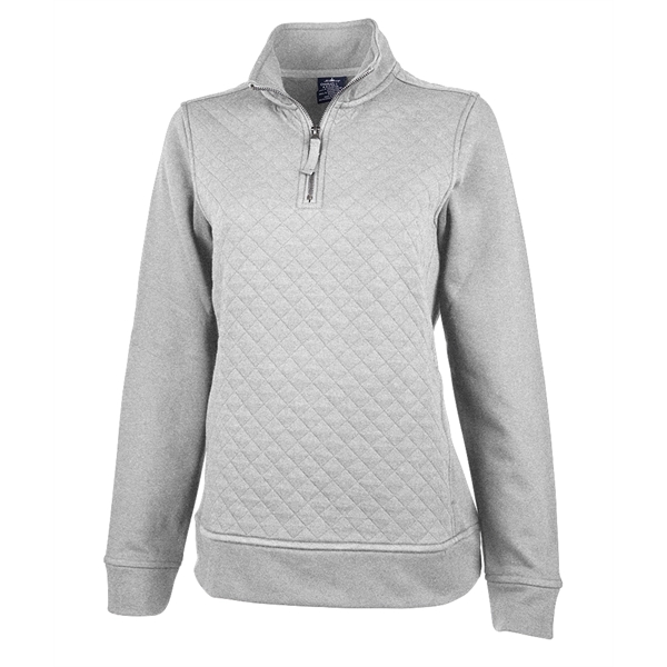 Our Women's Franconia Pullover has modern, stylish quilting and comes in... from ASI 44620 Charles River Apparel