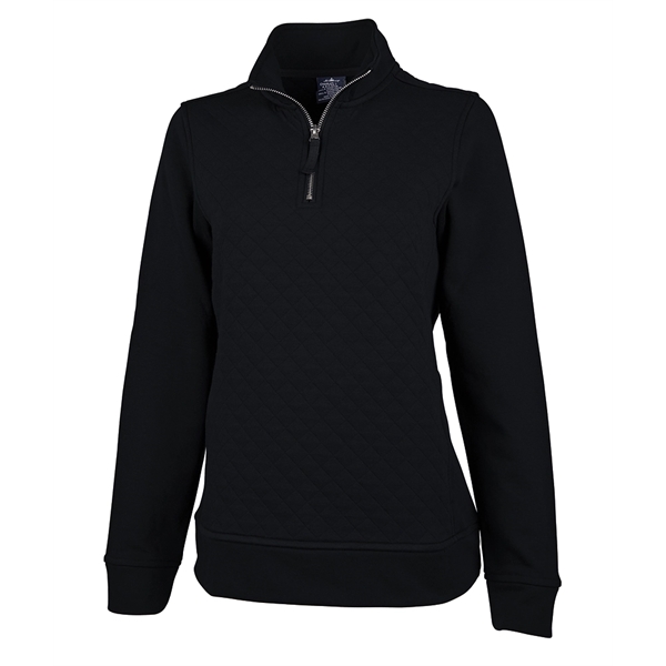Our Women's Franconia Pullover has modern, stylish quilting and comes in... from ASI 44620 Charles River Apparel