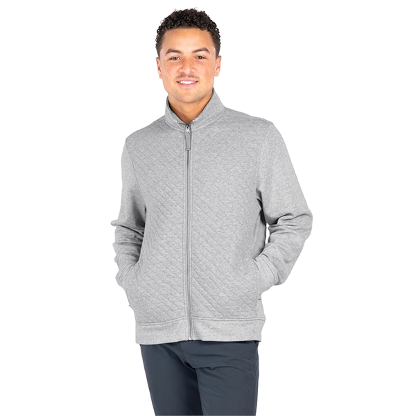 Our Men's Franconia Pullover has modern, stylish quilting and comes in... from ASI 44620 Charles River Apparel