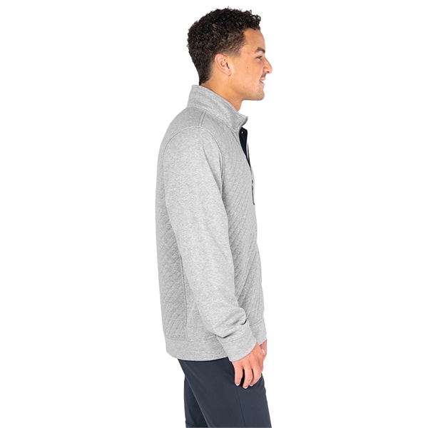 Our Men's Franconia Pullover has modern, stylish quilting and comes in... from ASI 44620 Charles River Apparel