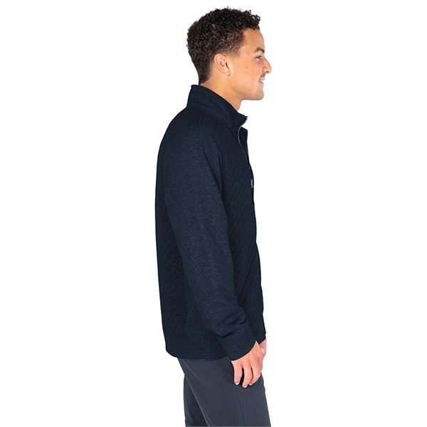 Our Men's Franconia Pullover has modern, stylish quilting and comes in... from ASI 44620 Charles River Apparel