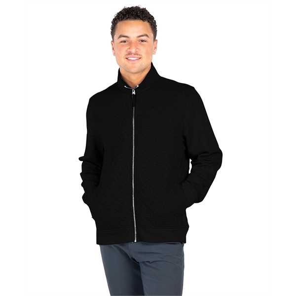 Our Men's Franconia Pullover has modern, stylish quilting and comes in... from ASI 44620 Charles River Apparel