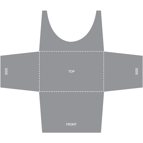 4' Fully Customized Open Back Stretch Style Table Cover.... from ASI 80228 Quinn