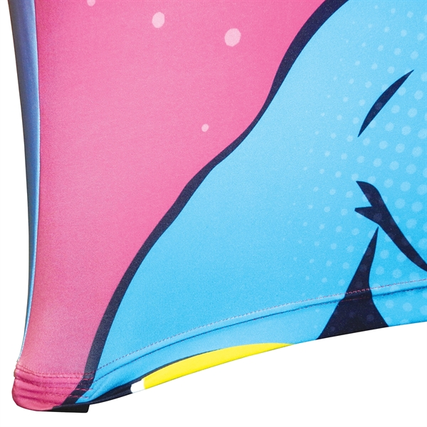 4' Fully Customized Open Back Stretch Style Table Cover.... from ASI 80228 Quinn