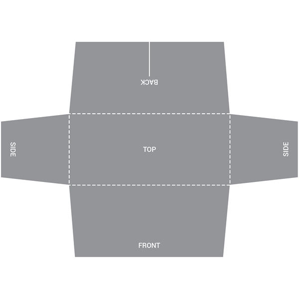 6' Fully Customized Zipper Back Stretch Style Table Cover... from ASI 80228 Quinn