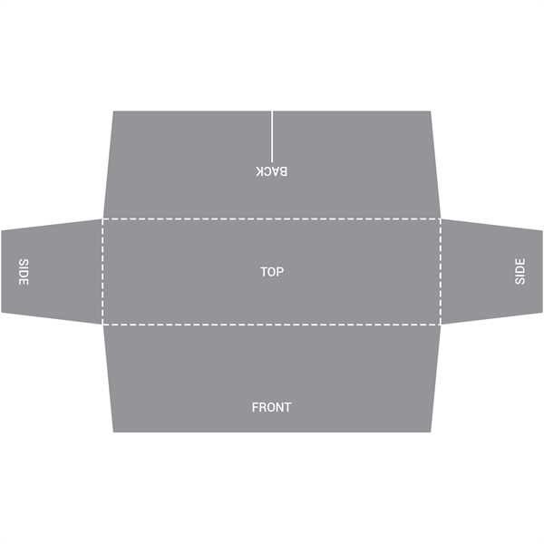 8' Fully Customized Zipper Back Stretch Style Table Cover... from ASI 80228 Quinn
