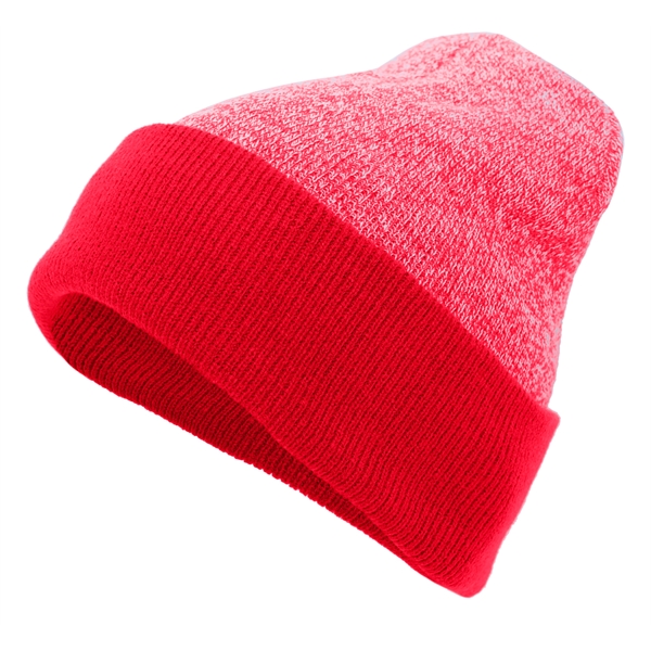 Heather Two-Tone Cuff Beanie... from ASI 37461 Augusta Sportswear / Pacific Headwear