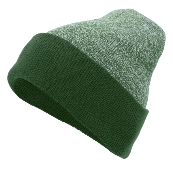 Heather Two-Tone Cuff Beanie... from ASI 37461 Augusta Sportswear / Pacific Headwear