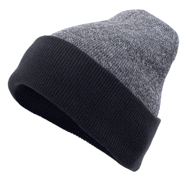 Heather Two-Tone Cuff Beanie... from ASI 37461 Augusta Sportswear / Pacific Headwear