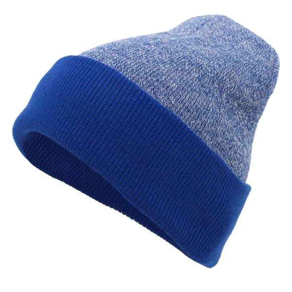 Heather Two-Tone Cuff Beanie... from ASI 37461 Augusta Sportswear / Pacific Headwear
