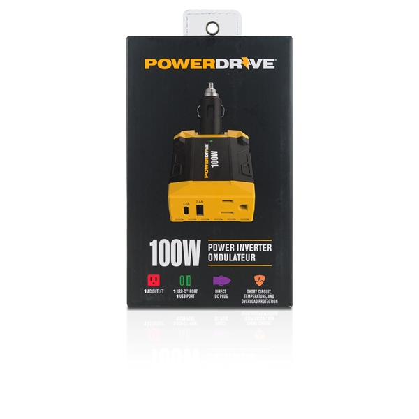 100 watt direct plug power inverter... from ASI 62192 Illinois Glove Co / IGC Promo