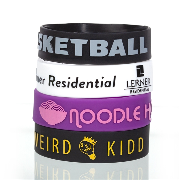 Made out of 100% silicone and extremely durable, our Silicone Wristbands... from ASI 62088 IDProductsource