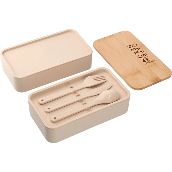 Stackable Bamboo Fiber Bento Box... from ASI 66887 PCNA / Leeds