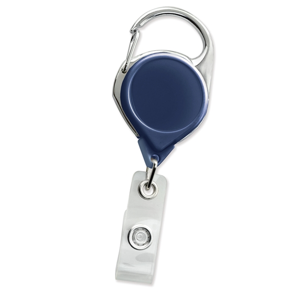 These quality carabiner badge reels feature a chrome pressure release latch... from ASI 79898 Promovision / PROMOVISION
